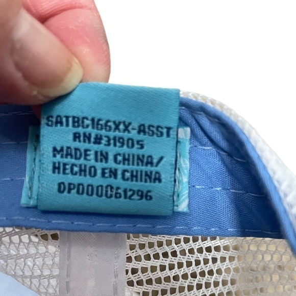 TOMMY Bahama Blue Marlin Vented Cap, OSFM - Picture 3 of 5